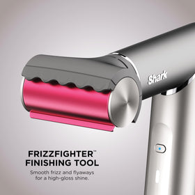Shark FlexFusion wet-to-dry fusion brush adds body and shine.