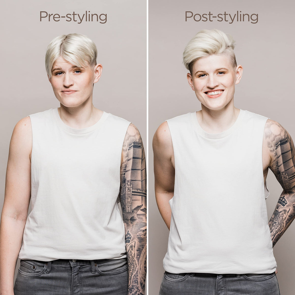 Shark XSKHD4PBA paddle brush suits all hair types for versatile styling.