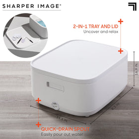 Sharper Image digital display helps monitor temperature during a soak