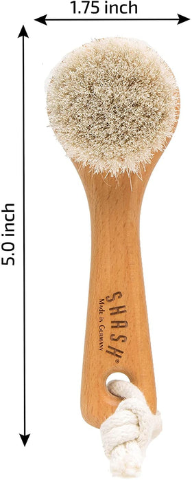 SHASH deep-cleansing-brush-for-face removes dirt and impurities during shower.