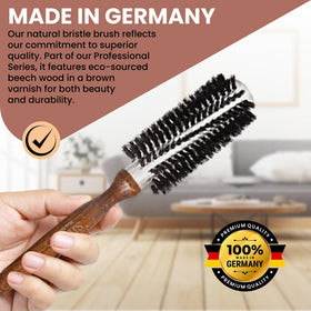 SHASH round brush ideal for straight and curly looks with reliable performance.