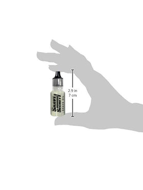 Shave Secret oil drop highlights lightweight formula for dry skin comfort.