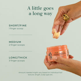 Vegan and cruelty-free label on SHAZ & KIKS turmeric shampoo packaging