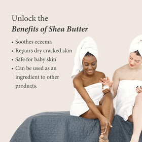 Shea Radiance Hair care shea butter features versatile use on curls.