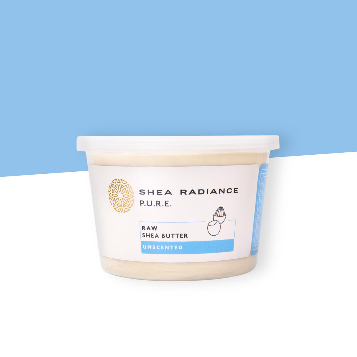 Shea Radiance Massage-ready shea butter for soothing body massages.