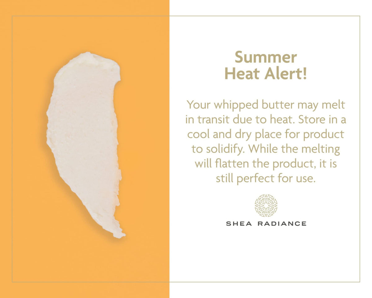 Oatmeal detail in Shea Radiance P.U.R.E. whipped butter for gentle soothing