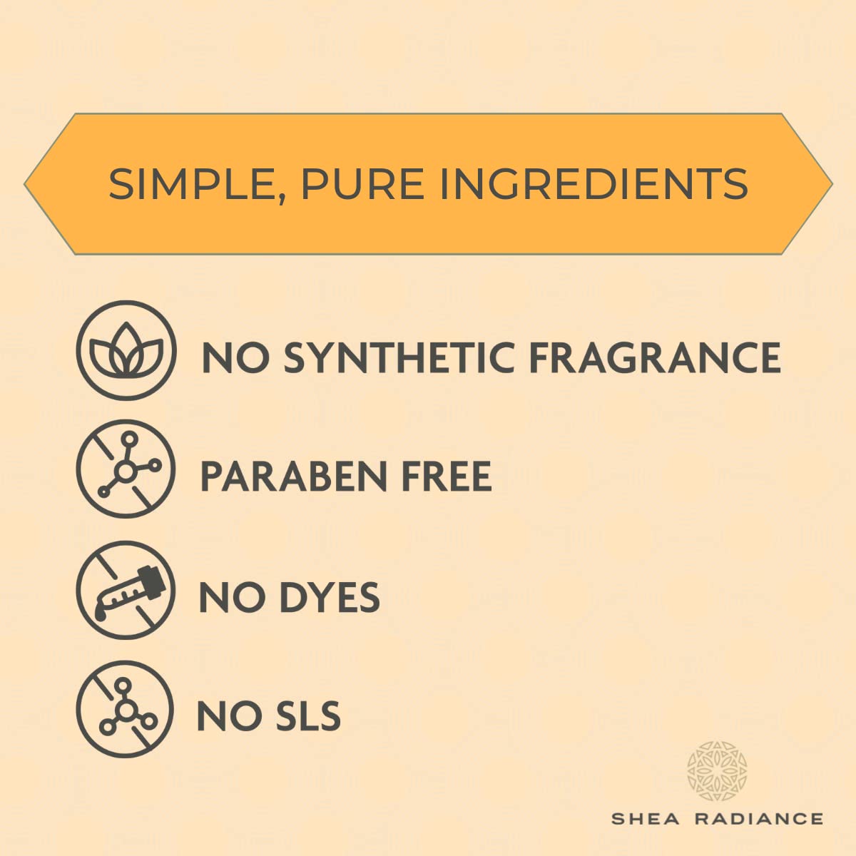 Shelf display of Shea Radiance P.U.R.E. whipped butter