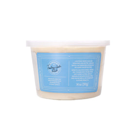 Shea Radiance Raw Shea Butter tub close-up highlights creamy texture.