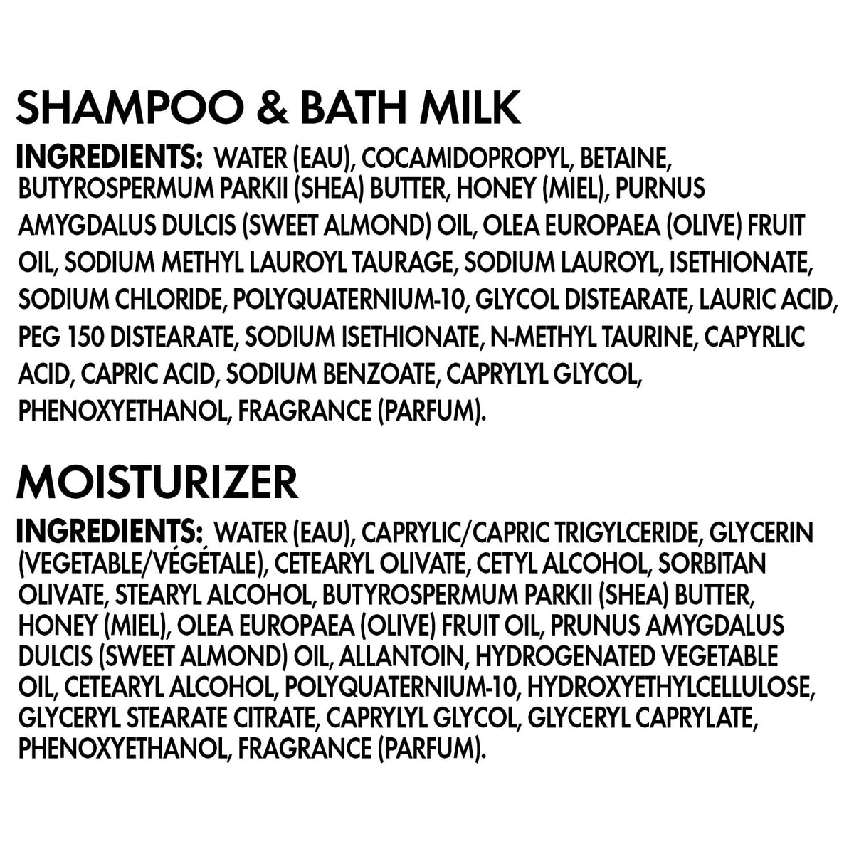 Sheamoisture Baby Care Set two-in-one baby shampoo for easy bath time cleansing