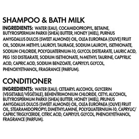 SheaMoisture baby deep conditioner bottle; detangles and softens curls and textured hair.
