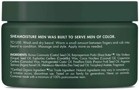 Beard Balm tins close-up highlighting creamy texture for easy application.