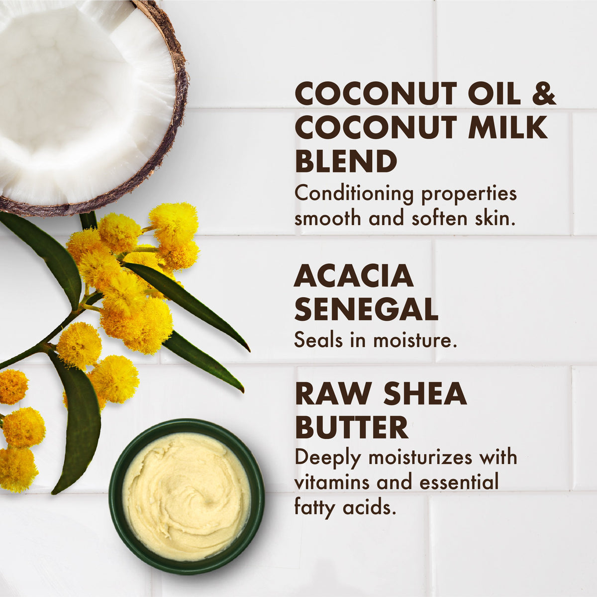 SheaMoisture bubble bath scene for a spa-like, relaxing soak.