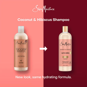 Defined curls after washing look nourished with SheaMoisture