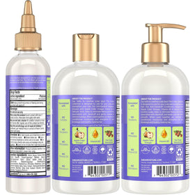 Sheamoisture conditioner bottle delivering smooth, hydrated hair