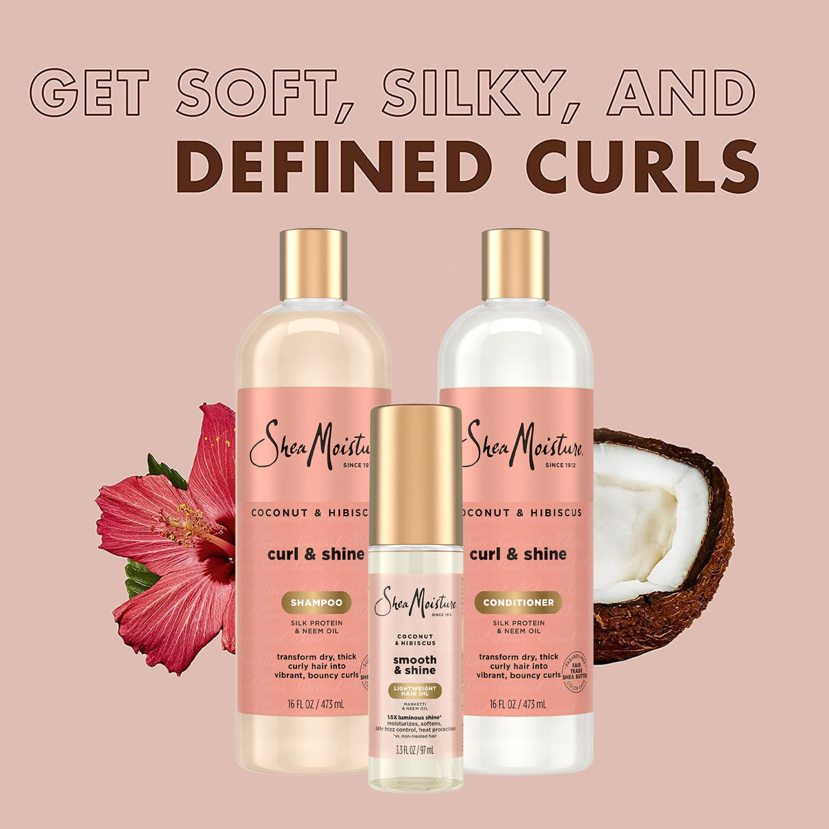 SheaMoisture cruelty-free packaging communicates ethical standards.