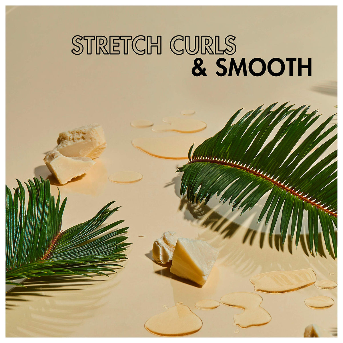 Packaging label of Curl Stretch Pudding showing no silicone or sulfates.