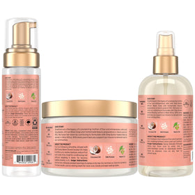 SheaMoisture Hold and Shine Moisture Mist bottle adds moisture and hold