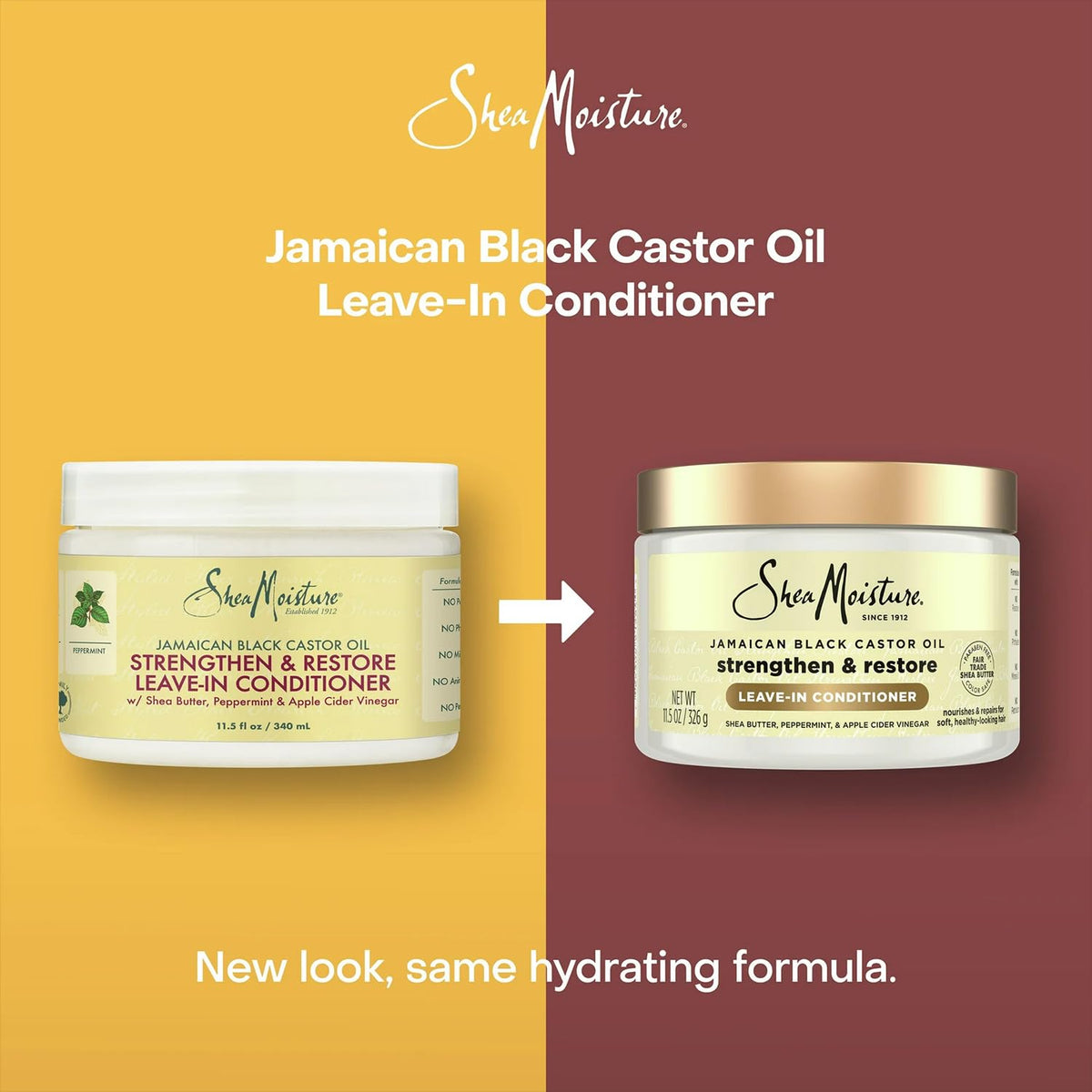 Jamaican Black Castor Oil jar included in the SheaMoisture bundle.