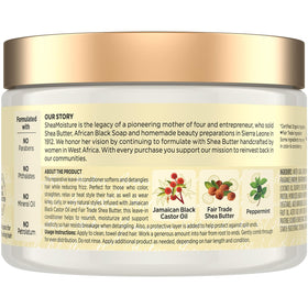 Box packaging showing SheaMoisture Leave-In Conditioner 3-pack bundle for easy selection.