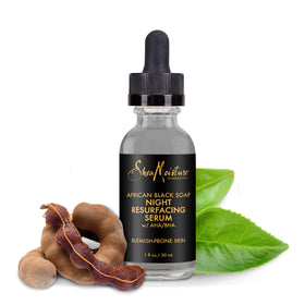Dropper-equipped bottle enables precise nightly application for dull skin renewal.