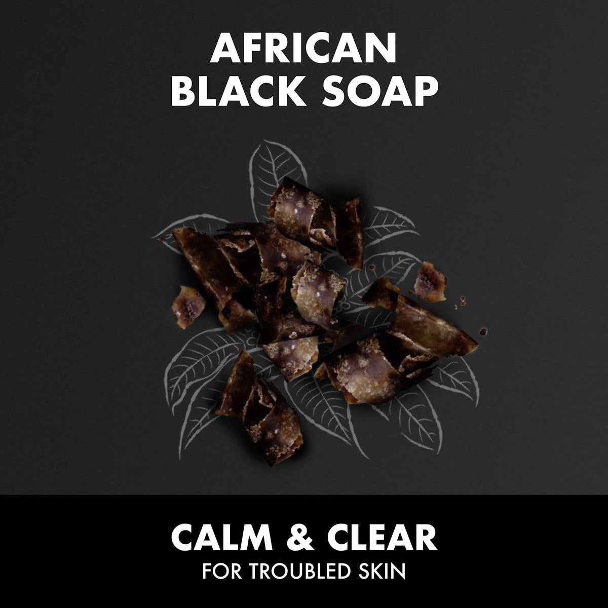 SheaMoisture contains African Black Soap and Shea Butter for nourishment.