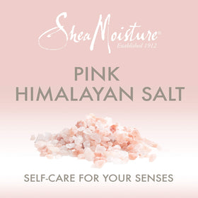 The body wash lather demonstrates rich foam for a spa-like cleanse with SheaMoisture.