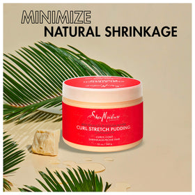 Sheamoisture Red Palm Oil Cocoa Butter ingredients highlight nourishing frizz control.