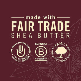 Sulfate-free formula label on SheaMoisture product
