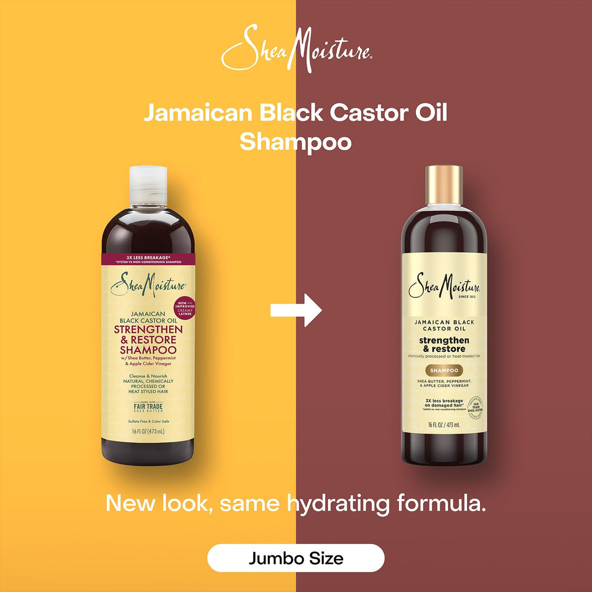 Label highlights sulfate-free formula without parabens or phthalates.