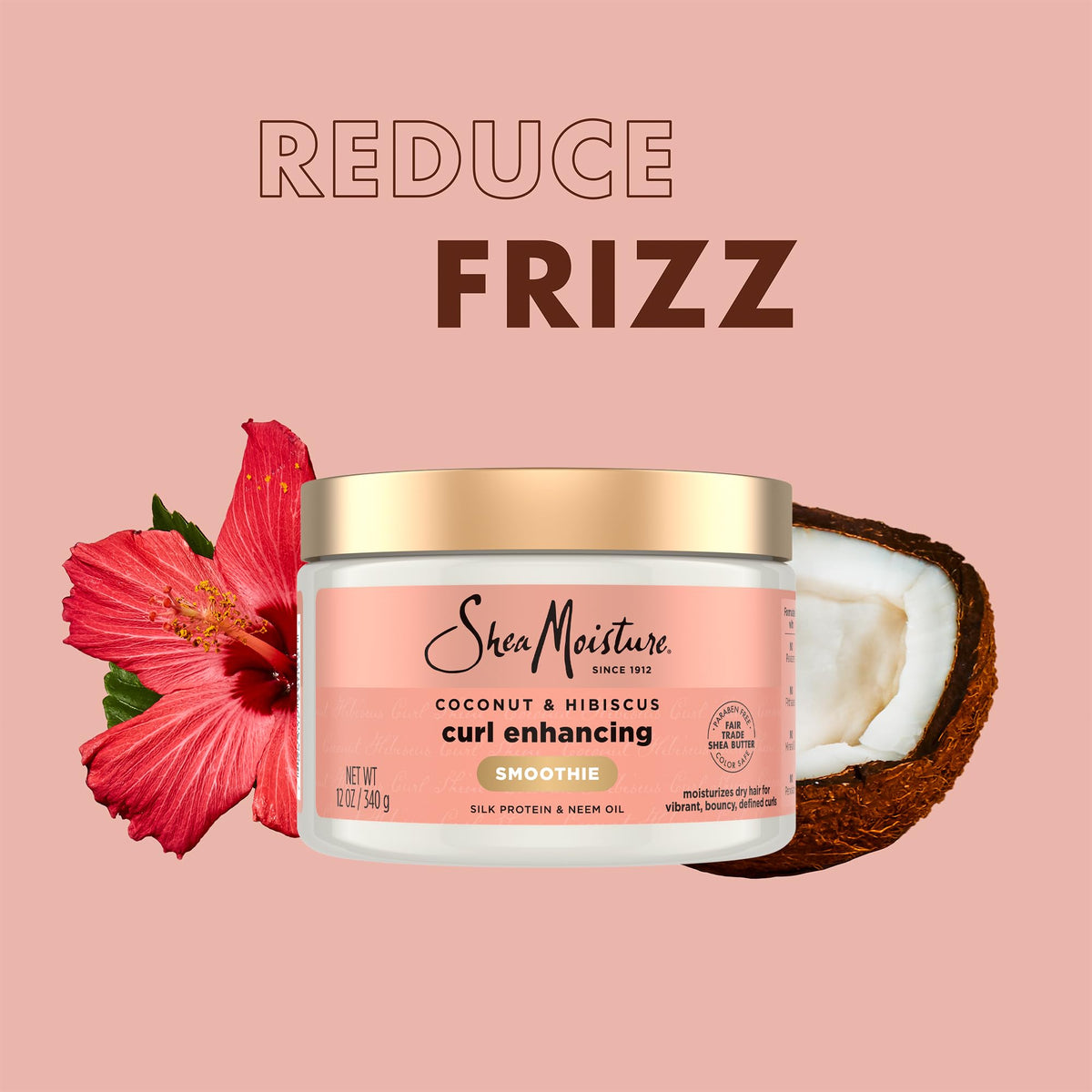 Wet hair application of the leave-in for smooth detangling and curl definition.