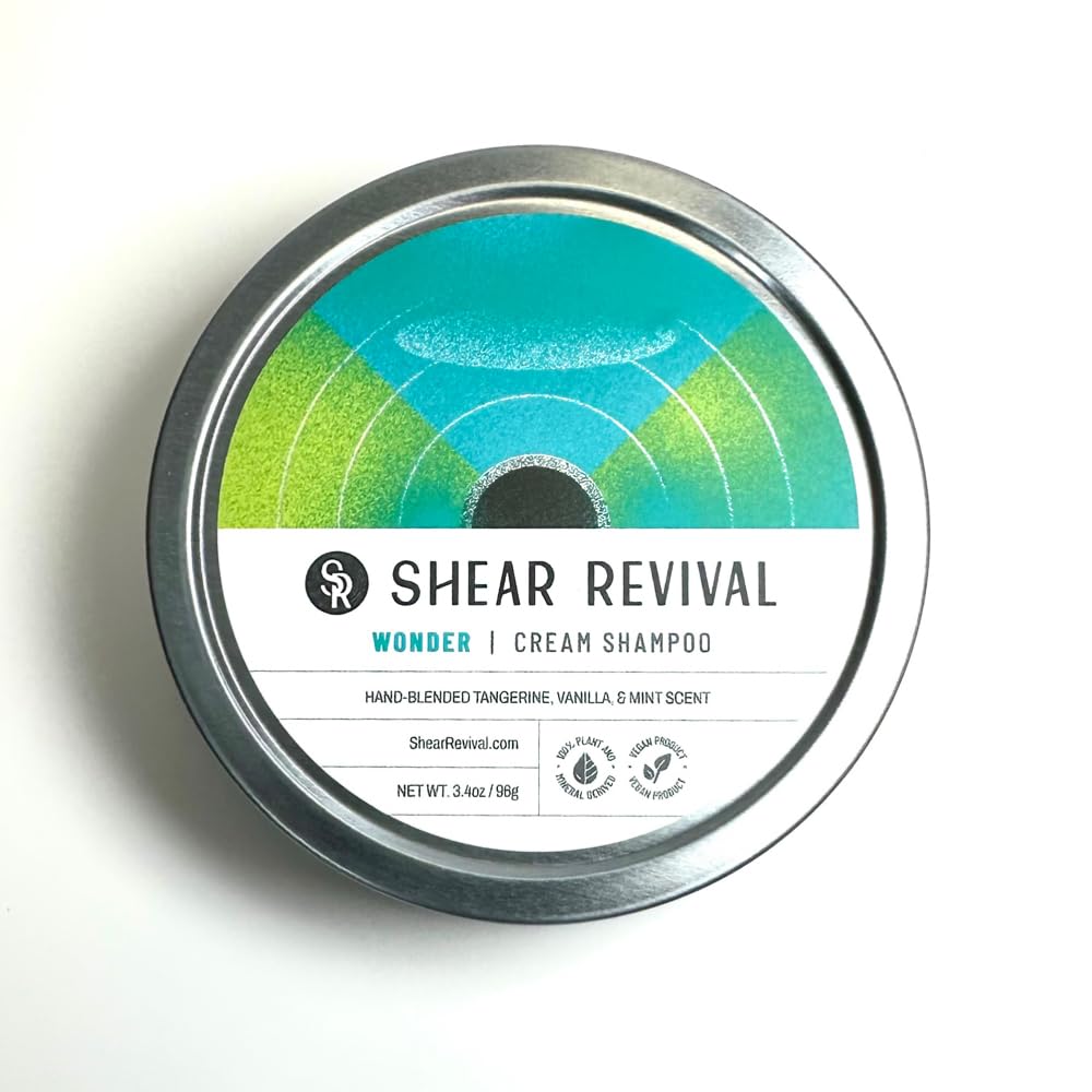 Shear Revival Wonder Shampoo bottle for daily use, suitable for all hair types.