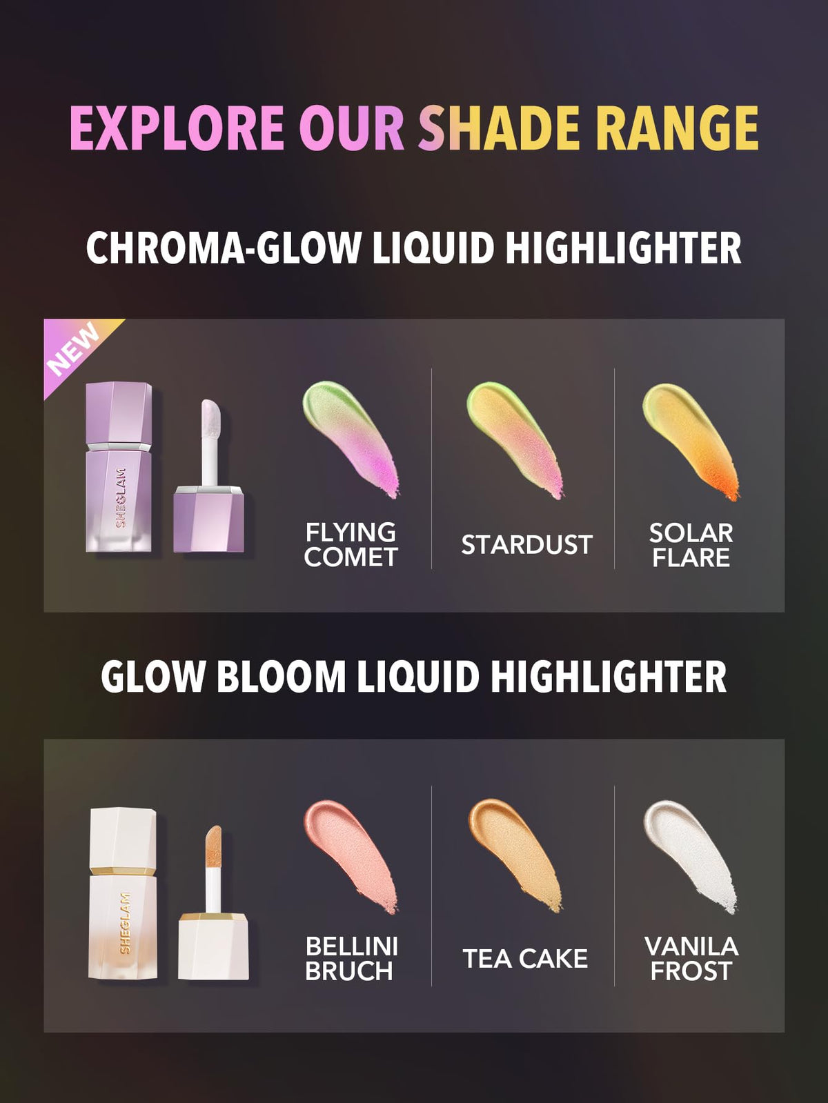 SHEGLAM Chroma-Glow Bloom compact closeup emphasizes finish and portability
