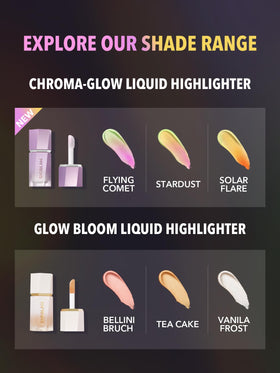 SHEGLAM Chroma-Glow Bloom compact closeup emphasizes finish and portability