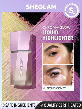 SHEGLAM Chroma-Glow Bloom three-shade palette offers versatile galactic tones
