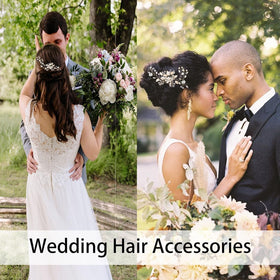 SHEHARUHI wedding hairpin set with pearls enhances floral looks