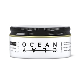 SHEHVOO Ocean Clay packaging shown, highlighting premium, sulfate-free styling option.
