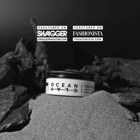 SHEHVOO Ocean Clay label emphasizes sulfate- and paraben-free, cruelty-free grooming.