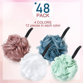 Shellwei easy-foam loofah design creates rich lather with soap