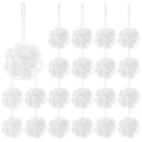 Shellwei mini loofah travel-size pack for convenient cleansing on the go