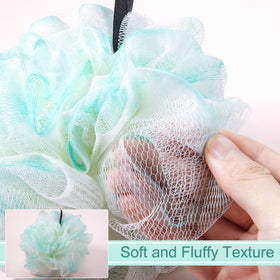 Shellwei loofah creates rich lather with your soap or body wash.