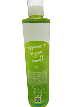 Sheló NABEL Bergamot Shampoo lather demonstrates gentle cleansing and refreshing fragrance