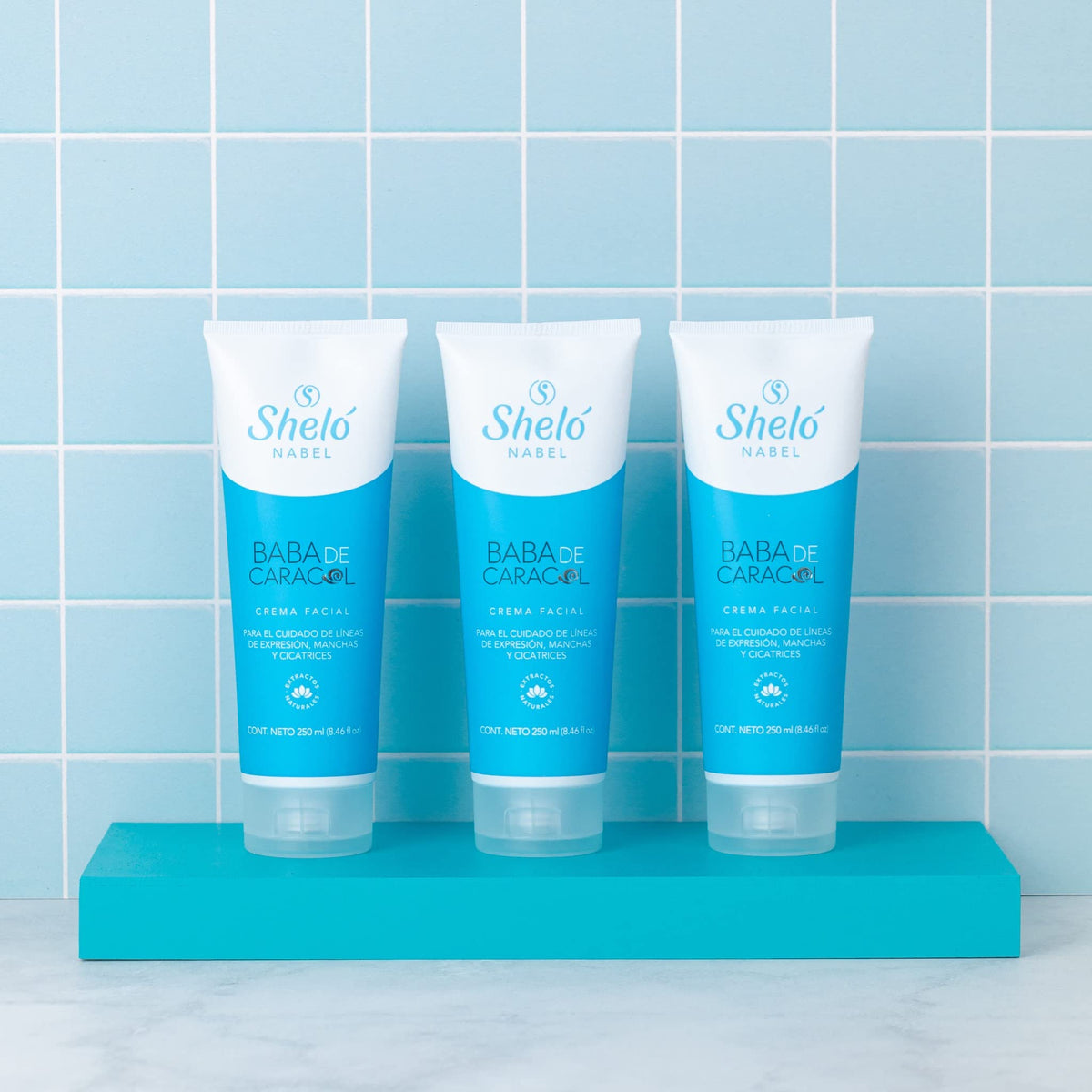 Sheló NABEL snail cream night routine step for replenished skin