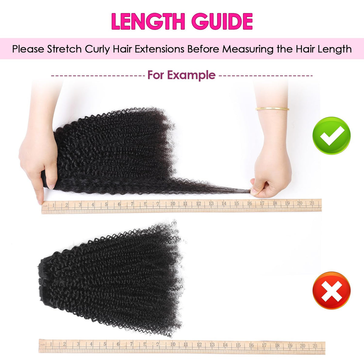 Shengboo clip-ins worn in day-to-night style demonstration