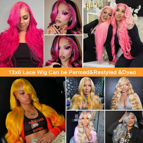ShengCai lace front wig straps reduce glue for easier wear.