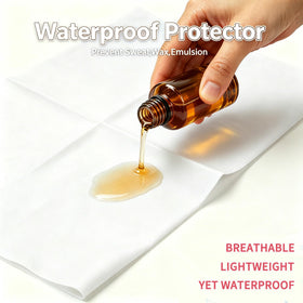 SHENKUAI waterproof bed protector material closeup highlights moisture barrier.
