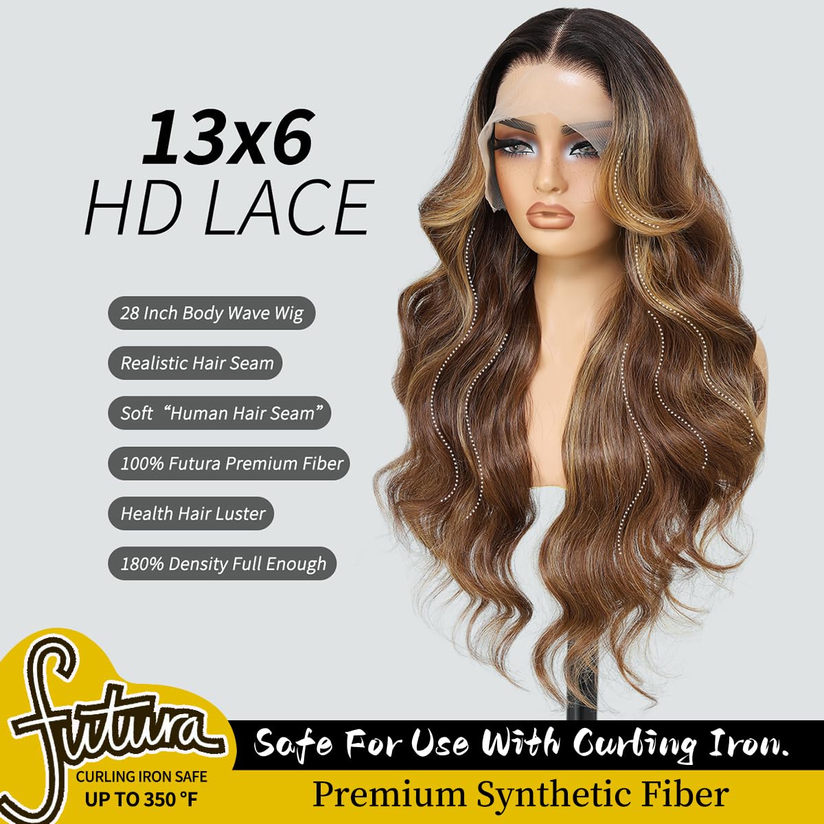 Sheshakewave 13x6 lace-front close-up shows natural hairline and invisible melt.