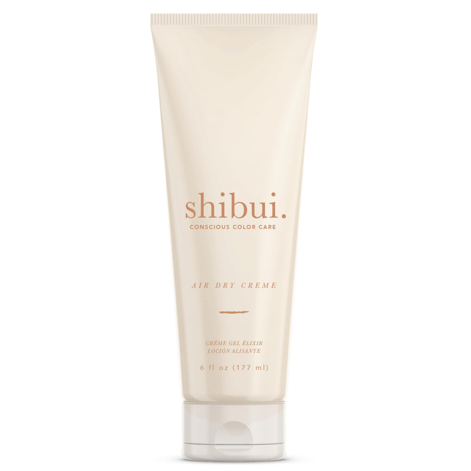 SHIBUI Air Dry Creme smooths frizz and adds shine for effortless air-dried hair.