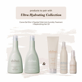 SHIBUI Ultra Hydrating Conditioner color-treated hair glow after use.