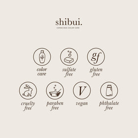Core Color Care ingredients in Shibui conditioner protect color while conditioning.