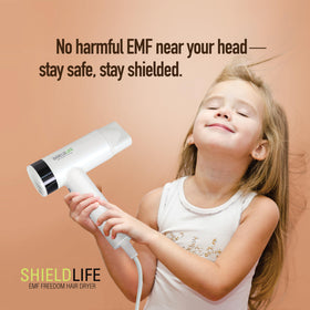 Shield Life 3 heat and 3 speed settings for versatile hair types